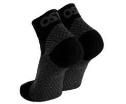 FS4 Plantar Fasciitis Compression Socks 1/4 Crew (Black)