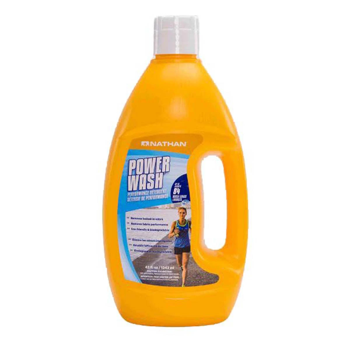 Nathan Power Wash Performance Laundry Detergent (42 Oz) - Sport Gear Odor Remover 1 Nathan Power Wash Performance Laundry Detergent (42 Oz) - Sport Gear Odor Remover