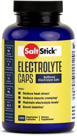 SaltStick Caps Electrolyte Replacement Capsules for Peak Performance