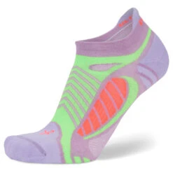 Balega Ultralight No Show Tab Running Socks - Bright Lilac