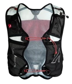 Momentum 2.0 Race Vest - 6L Lightweight Hydration Pack (Black/Red)