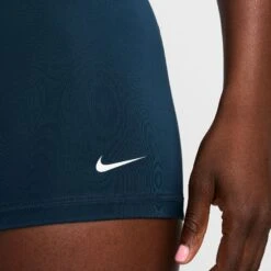 Nike Women's Pro 3" Training Shorts - Armory Navy/White 11 Nike Women's Pro 3" Training Shorts - Armory Navy/White -TCRunning Shop AURORA CZ9857 478 PHSYM004 2000