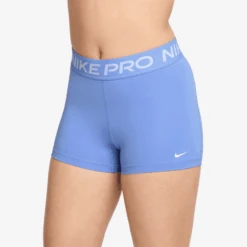 Nike Women's Pro 3" Shorts (495 - Royal Pulse/White)