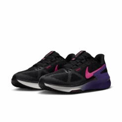 Nike Men’s Structure 25 (010 - Black/Laser Fuchsia-Anthracite) -TCRunning Shop AURORA DJ7883 010 PHCFH001 2000