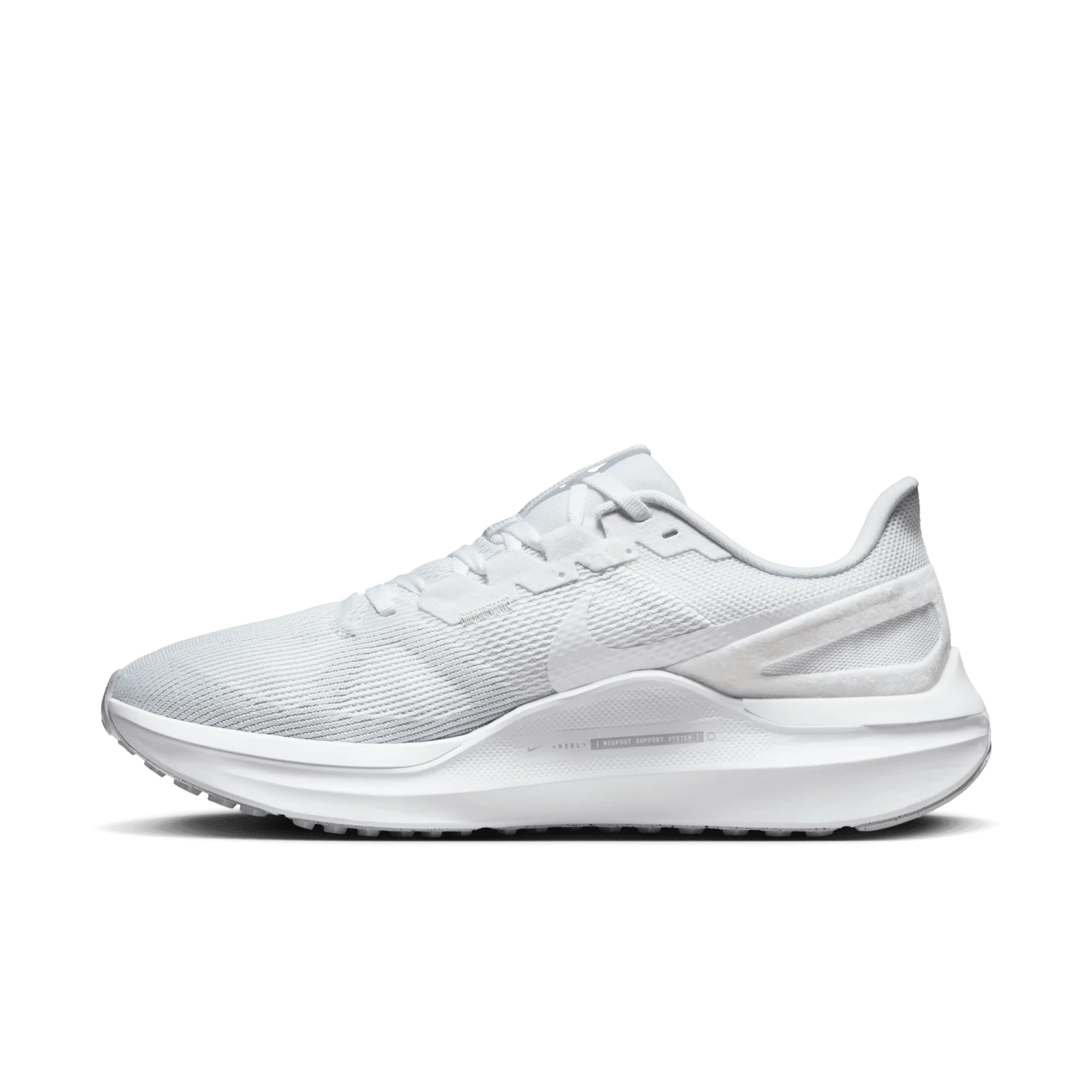 Nike Men’s Structure 25 (105 - White/White-Pure Platinum) 2 Nike Men’s Structure 25 (105 - White/White-Pure Platinum) - Image 2