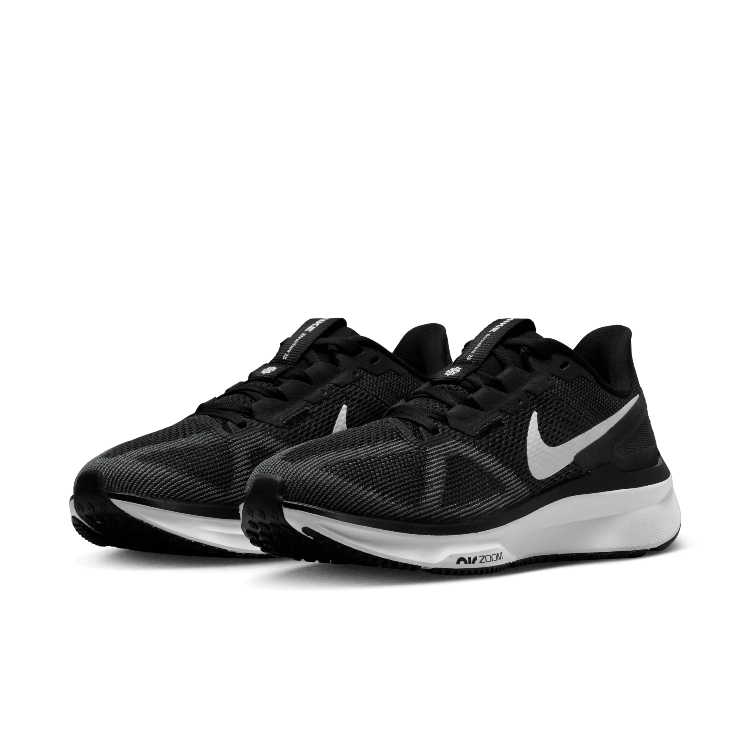 Nike Women’s Structure 25 (001 - Black/White/Dark Smoke Grey) 3 Nike Women’s Structure 25 (001 - Black/White/Dark Smoke Grey) - Image 3