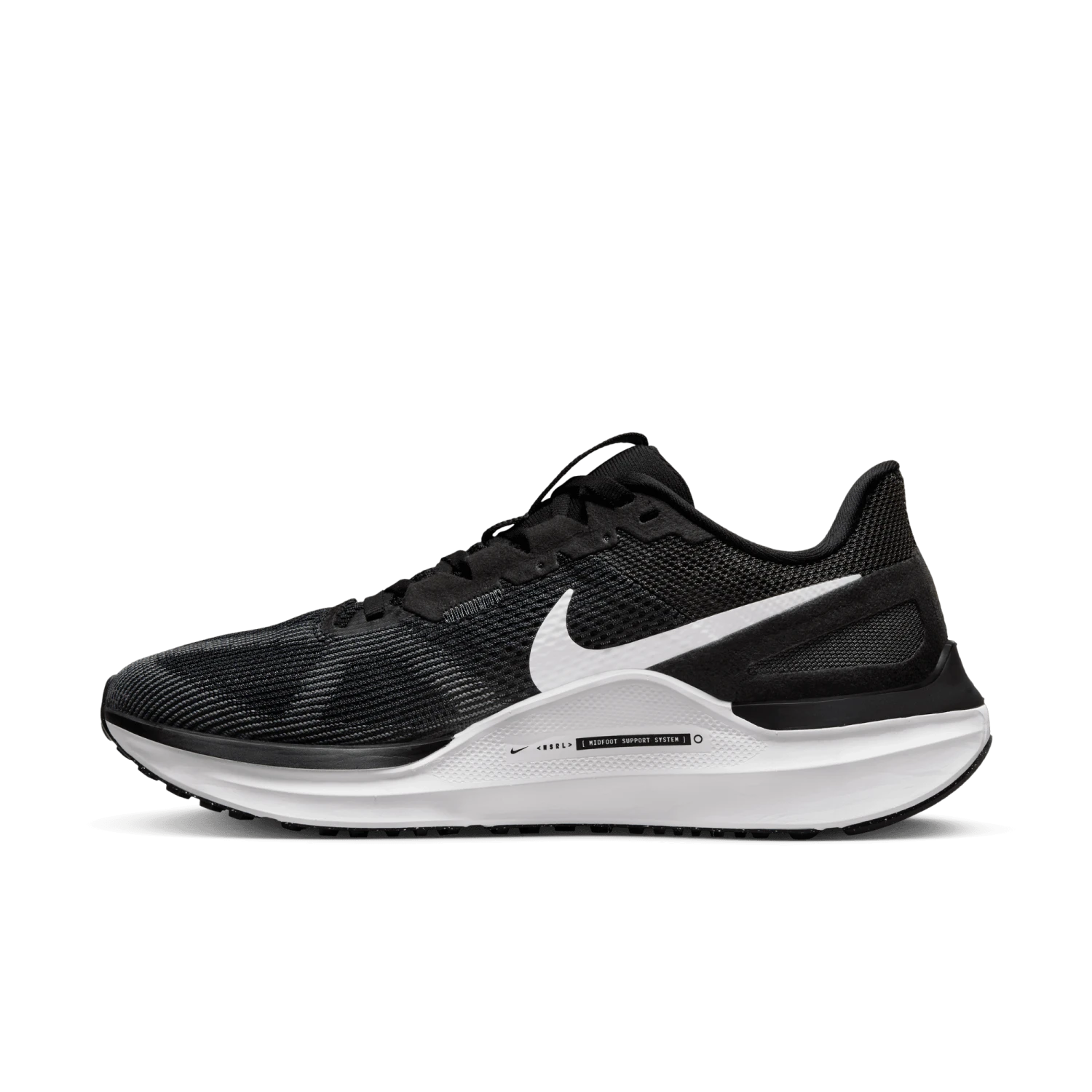 Nike Women’s Structure 25 (001 - Black/White/Dark Smoke Grey) 2 Nike Women’s Structure 25 (001 - Black/White/Dark Smoke Grey) - Image 2