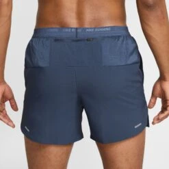 Nike Men's DRI-FIT Stride 5" Shorts (437 - Thunder Blue/Black/Reflective Silver) 14 Nike Men's DRI-FIT Stride 5" Shorts (437 - Thunder Blue/Black/Reflective Silver) -TCRunning Shop AURORA DM4755 437 PHSYM001 2000