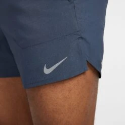 Nike Men's DRI-FIT Stride 5" Shorts (437 - Thunder Blue/Black/Reflective Silver) 17 Nike Men's DRI-FIT Stride 5" Shorts (437 - Thunder Blue/Black/Reflective Silver) -TCRunning Shop AURORA DM4755 437 PHSYM004 2000