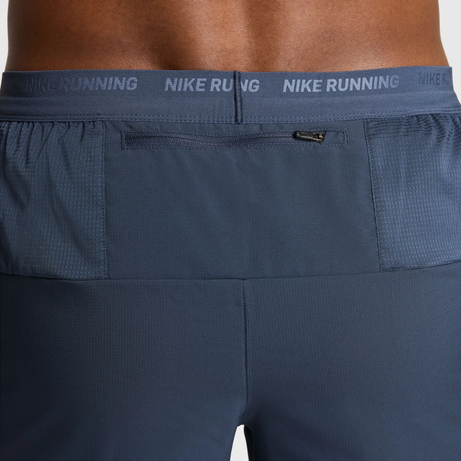 Nike Men's DRI-FIT Stride 5" Shorts (437 - Thunder Blue/Black/Reflective Silver) 8 Nike Men's DRI-FIT Stride 5" Shorts (437 - Thunder Blue/Black/Reflective Silver) - Image 8