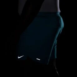 Nike Men's DRI-FIT Stride 7" Shorts (345 - Dusty Cactus/Black/Reflective Silver) -TCRunning Shop AURORA DM4761 345 PHSYM201 2000