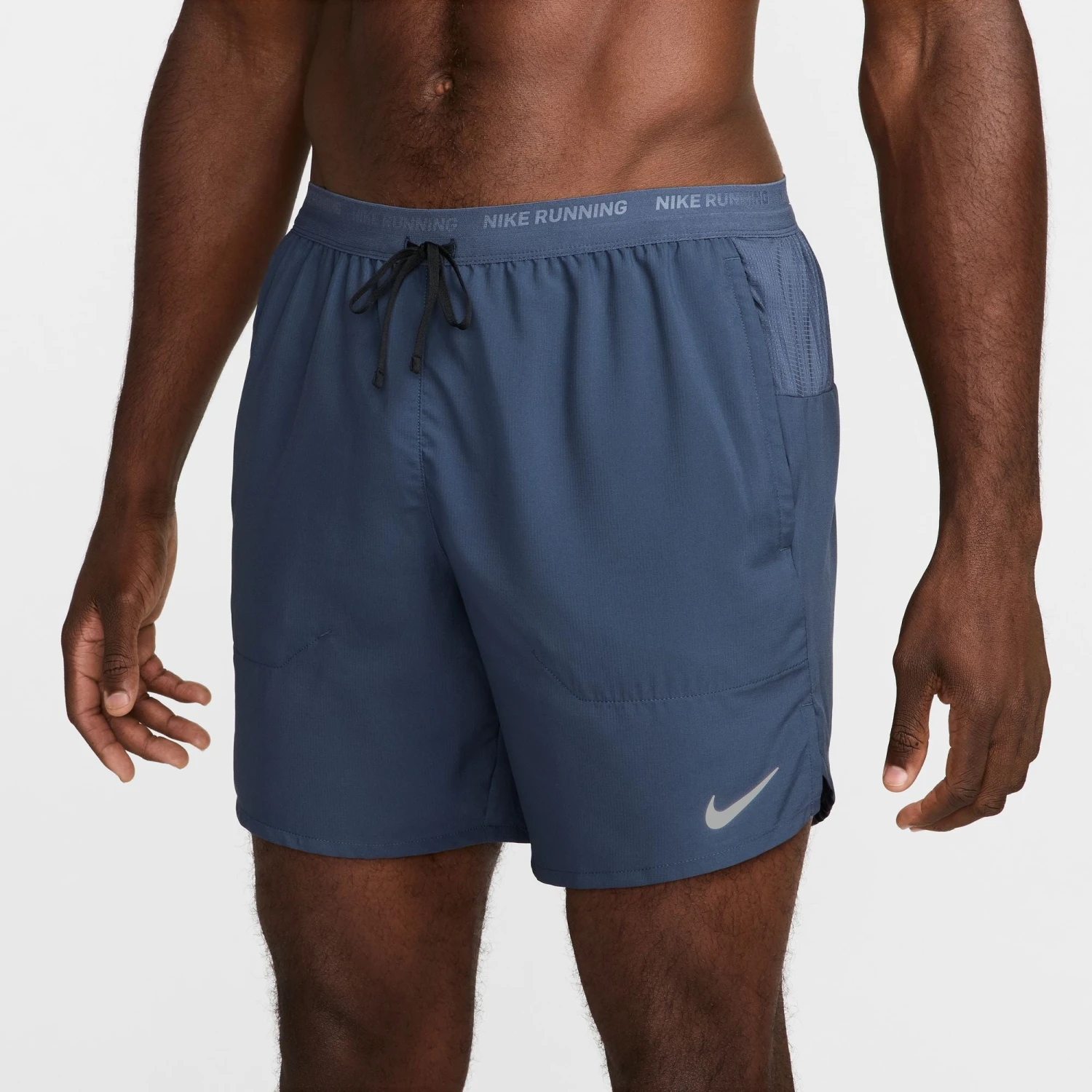 Nike Men's Dri-FIT Stride 7" Running Shorts - Thunder Blue/Black 1 Nike Men's Dri-FIT Stride 7" Running Shorts - Thunder Blue/Black