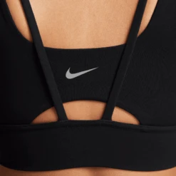 Nike Women's Zenvy Medium-Support Padded Longline Sports Bra (010 - Black/Sail) -TCRunning Shop AURORA DO6619 010 PHSYM002 2000