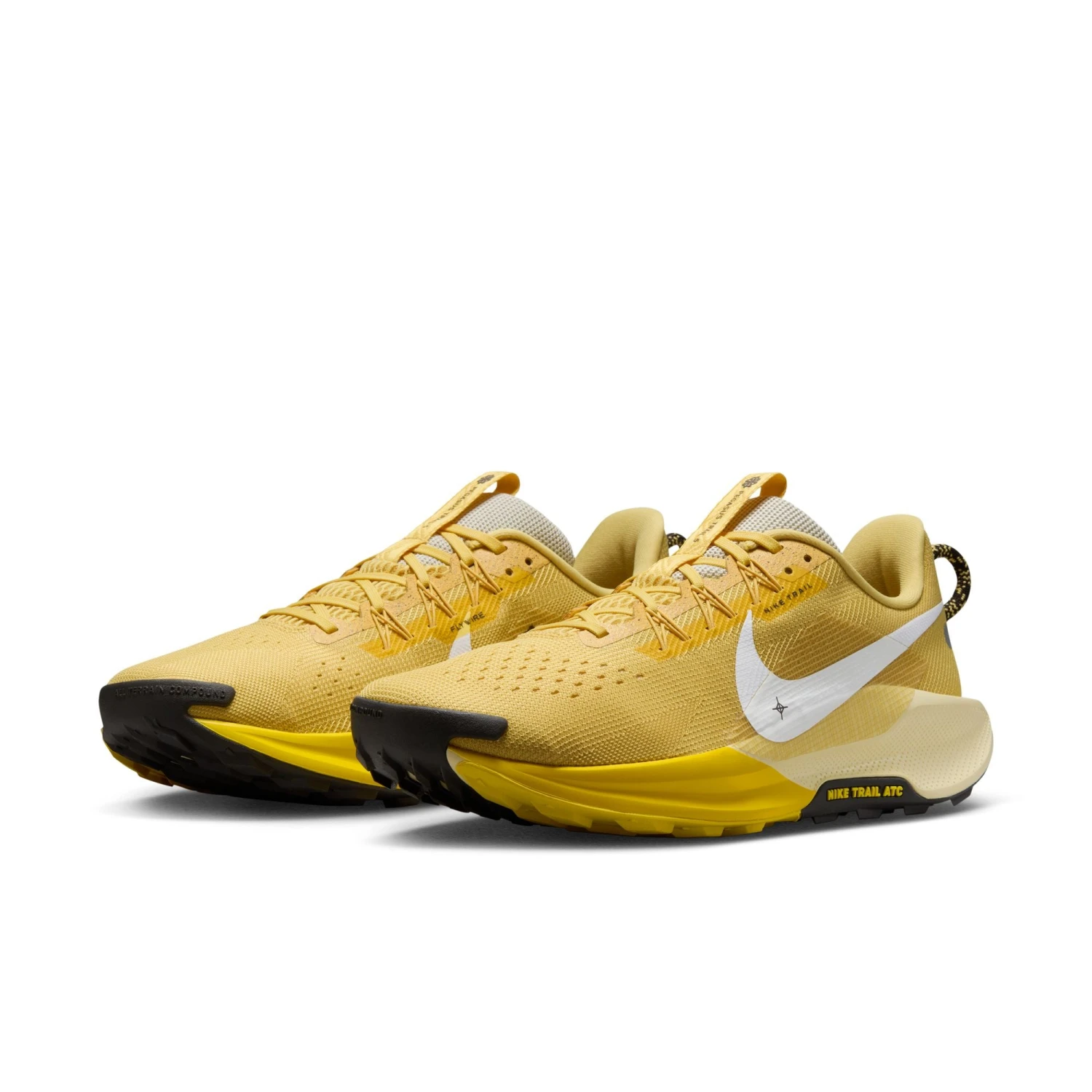 Nike Men’s React Pegasus Trail 5 (700 - Saturn Gold/White-Lightening-Alabaster) 3 Nike Men’s React Pegasus Trail 5 (700 - Saturn Gold/White-Lightening-Alabaster) - Image 3
