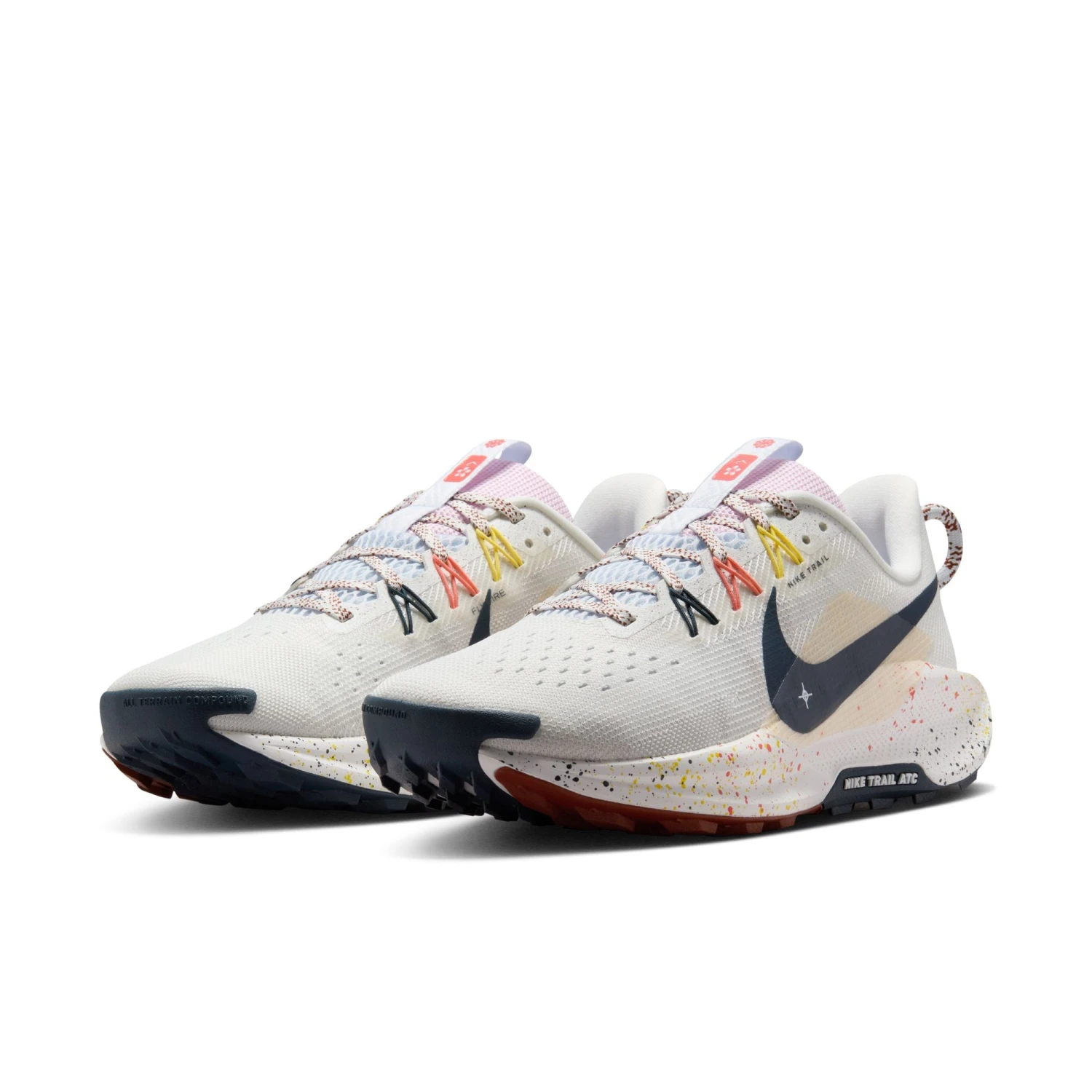 Nike Women’s React Pegasus Trail 5 (102 - Summit White/Armory Navy-Football Grey) 3 Nike Women’s React Pegasus Trail 5 (102 - Summit White/Armory Navy-Football Grey) - Image 3