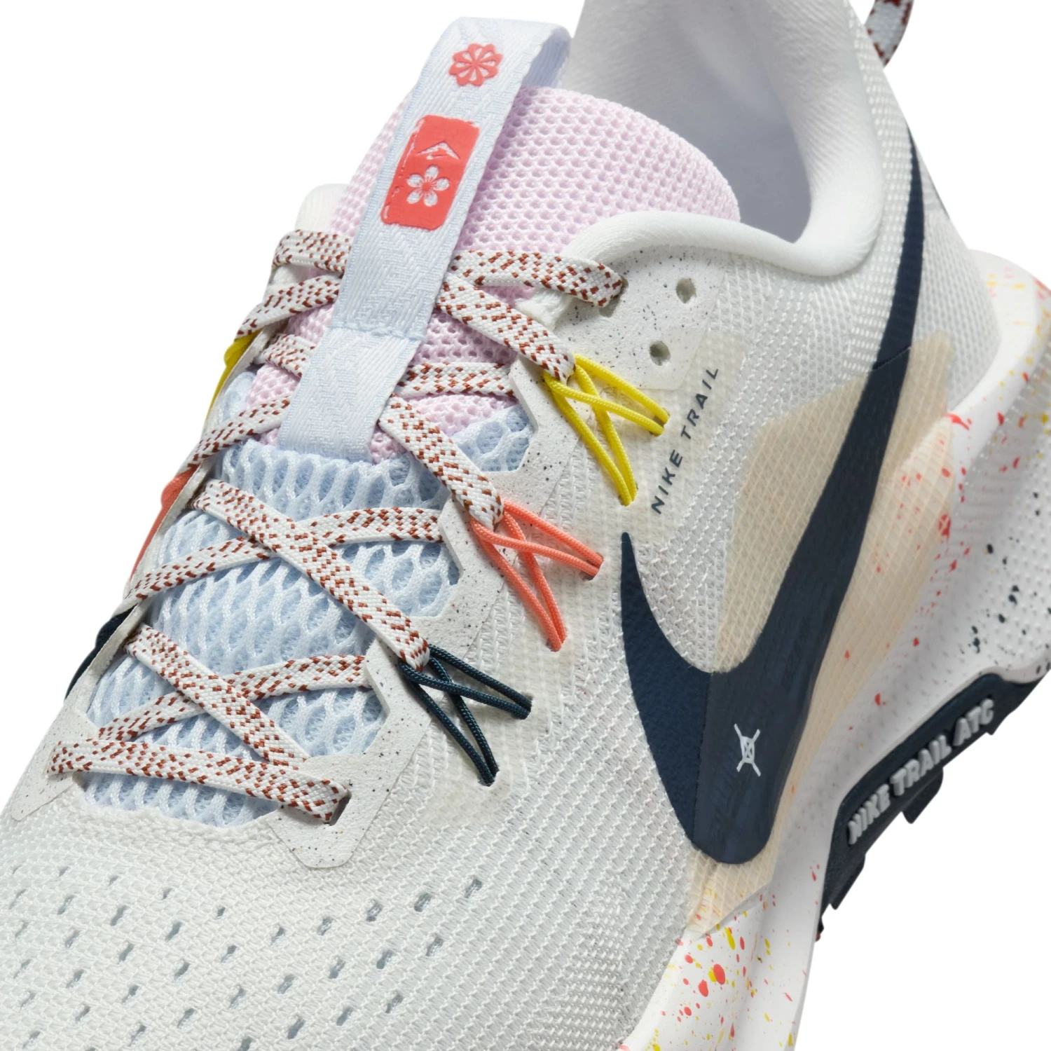 Nike Women’s React Pegasus Trail 5 (102 - Summit White/Armory Navy-Football Grey) 4 Nike Women’s React Pegasus Trail 5 (102 - Summit White/Armory Navy-Football Grey) - Image 4
