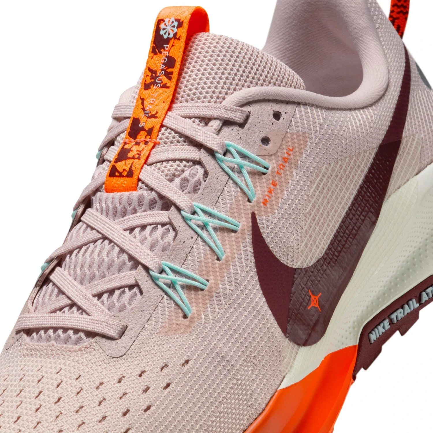 Nike Women’s React Pegasus Trail 5 (602 - Silt Red/Dark Team Red-Hyper Crimson) 4 Nike Women’s React Pegasus Trail 5 (602 - Silt Red/Dark Team Red-Hyper Crimson) - Image 4
