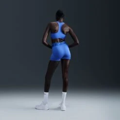 Nike Women’s Swoosh Medium Support Sports Bra (405 - Hyper Royal/White) -TCRunning Shop AURORA DX6821 405 PHSBM001 2000