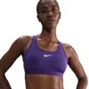 Nike Women’s Swoosh Medium Support Sports Bra (547 - Court Purple/White)