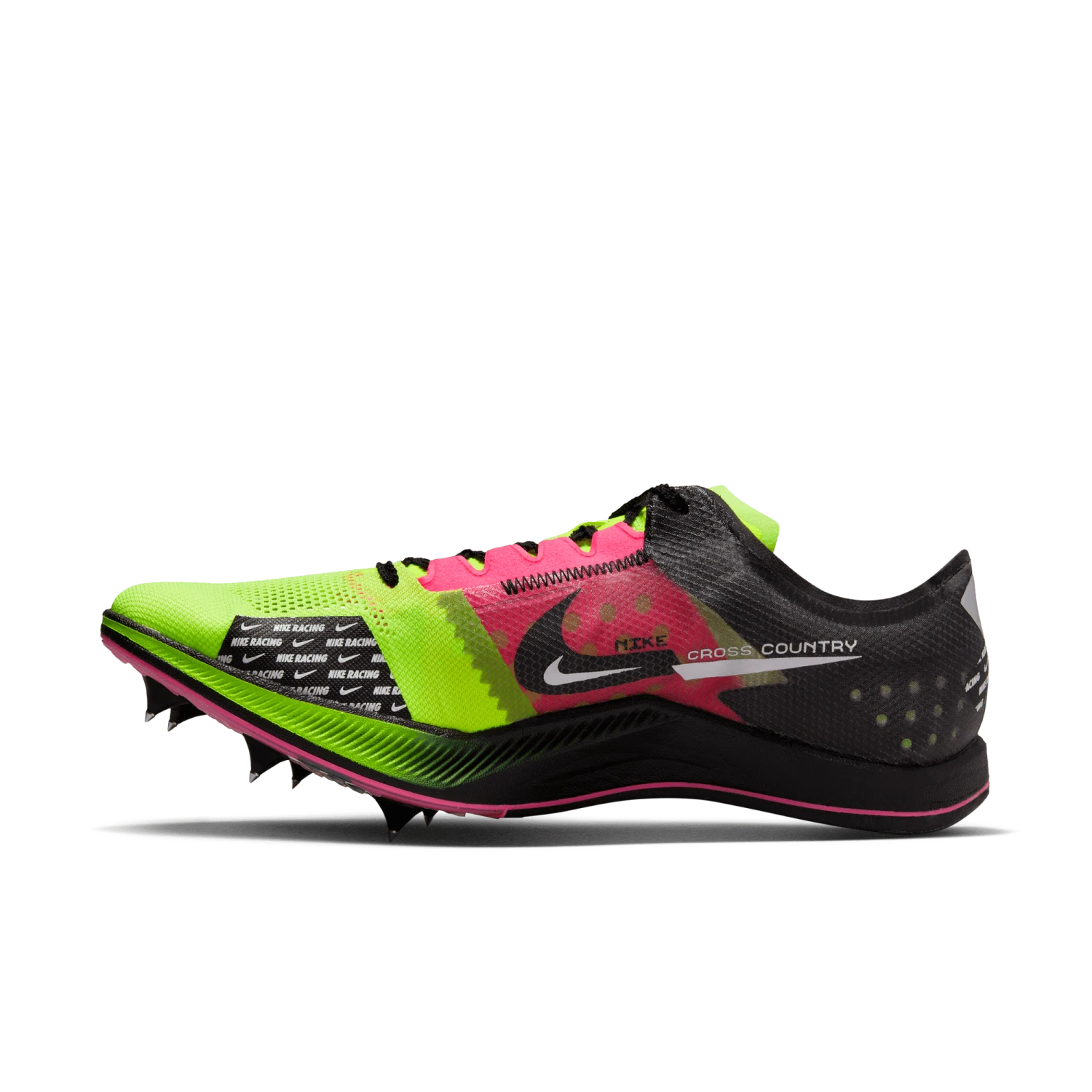 Nike Unisex ZoomX Dragonfly XC (700 - Volt/White-Black-Hyper Pink) 2 Nike Unisex ZoomX Dragonfly XC (700 - Volt/White-Black-Hyper Pink) - Image 2