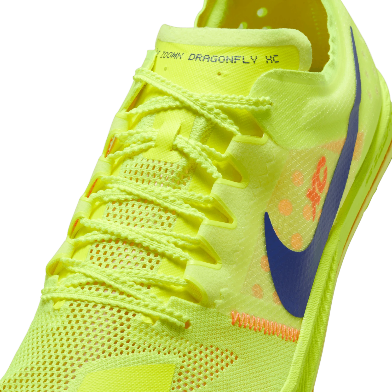 Nike Unisex ZoomX Dragonfly XC (701 - Volt/Concord-Total Orange) 4 Nike Unisex ZoomX Dragonfly XC (701 - Volt/Concord-Total Orange) - Image 4