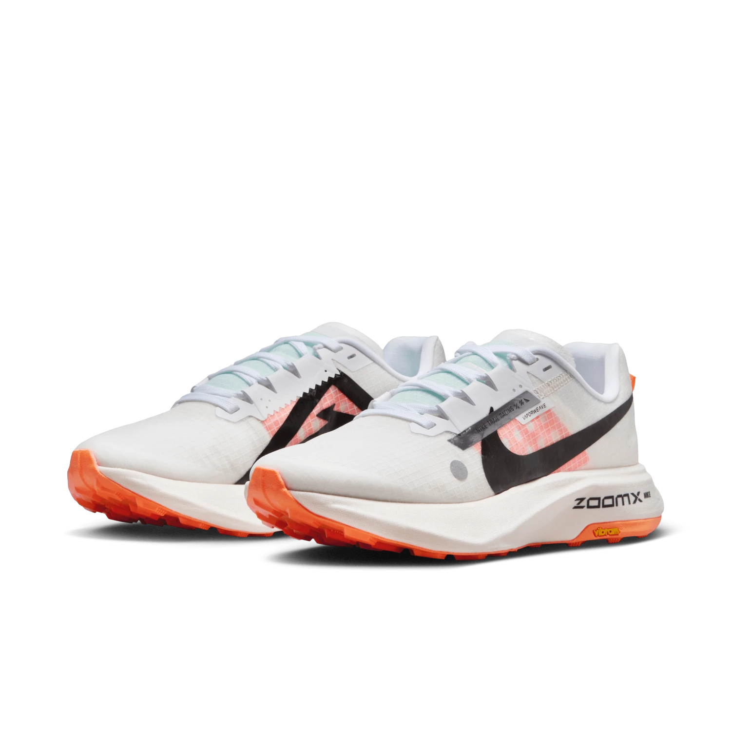 Nike Women’s Ultrafly (100 - White/Black/Total Orange/Pale Ivory) 2 Nike Women’s Ultrafly (100 - White/Black/Total Orange/Pale Ivory) - Image 2