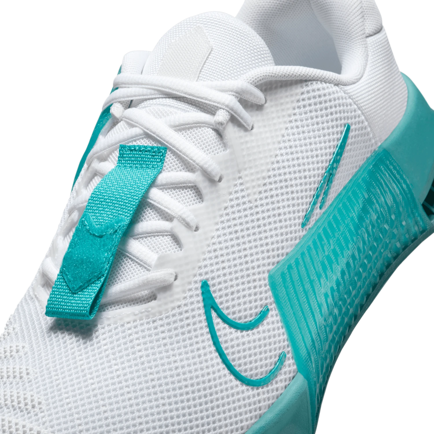 Nike Men’s Metcon 9 (105 - White/Smokey Blue/Midnight Turquoise/Dusty Cactus) 4 Nike Men’s Metcon 9 (105 - White/Smokey Blue/Midnight Turquoise/Dusty Cactus) - Image 4