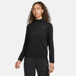 Nike Women's DRI-FIT Swift Element UV 1/4-Zip Running Top