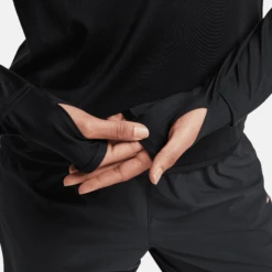 Nike Women's DRI-FIT Swift Element UV 1/4-Zip Running Top -TCRunning Shop AURORA FB4316 010 PHSYM003 2000