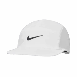 Nike Unisex DRI-Fit Fly Unstructured Swoosh Cap (100 - White/Anthractie/Black)