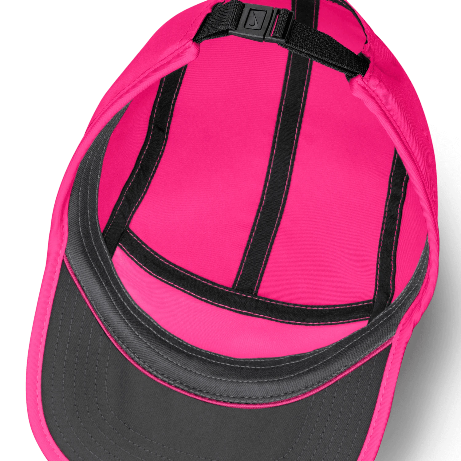 Nike Unisex DRI-Fit Fly Unstructured Swoosh Cap (645 - Hyper Pink/Anthracite/White) 3 Nike Unisex DRI-Fit Fly Unstructured Swoosh Cap (645 - Hyper Pink/Anthracite/White) - Image 3