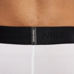 Nike Men's Pro Short Tights (100 - White/Black) -TCRunning Shop AURORA FB7958 100 PHSYM004 2000
