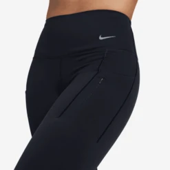 Nike Women's Go Women's Therma-FIT High-Waisted 7/8 Leggings (010 - Black/Black) -TCRunning Shop AURORA FB8848 010 PHSYM002 2000