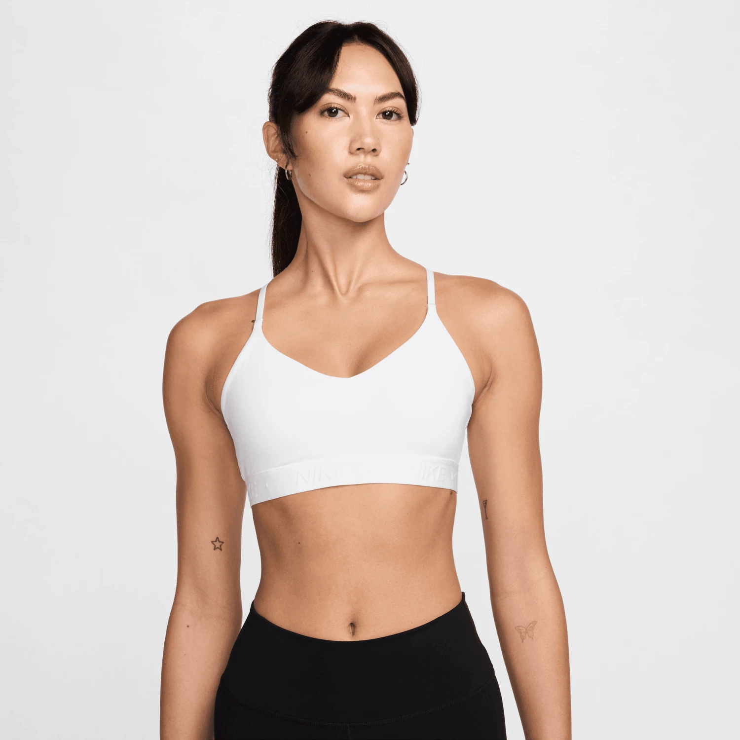 Nike Women's Indy Light Support Padded Adjustable Sports Bra 1 Nike Women's Indy Light Support Padded Adjustable Sports Bra