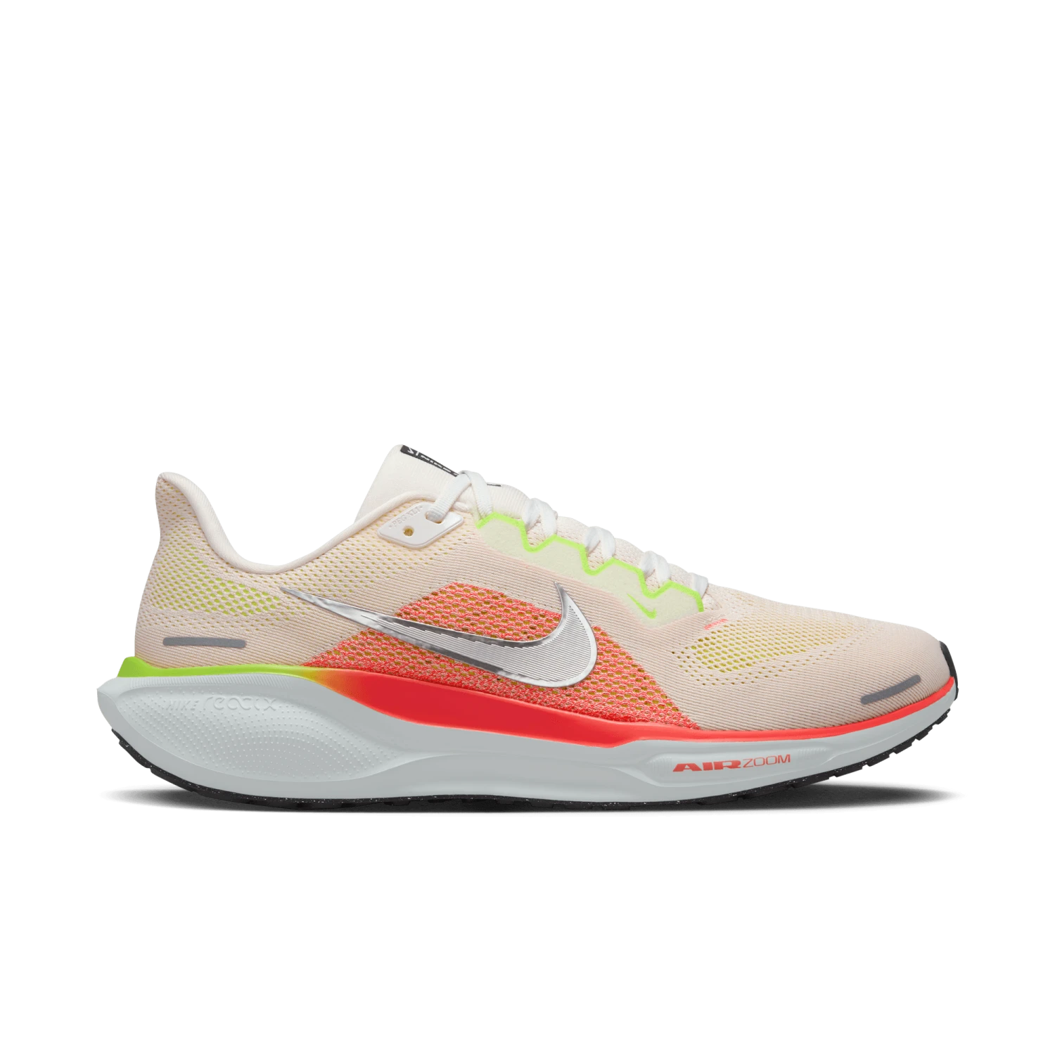 Nike Men's Pegasus 41 (100 - Summit White/Chrome-Bright Crimson) 1 Nike Men's Pegasus 41 (100 - Summit White/Chrome-Bright Crimson)