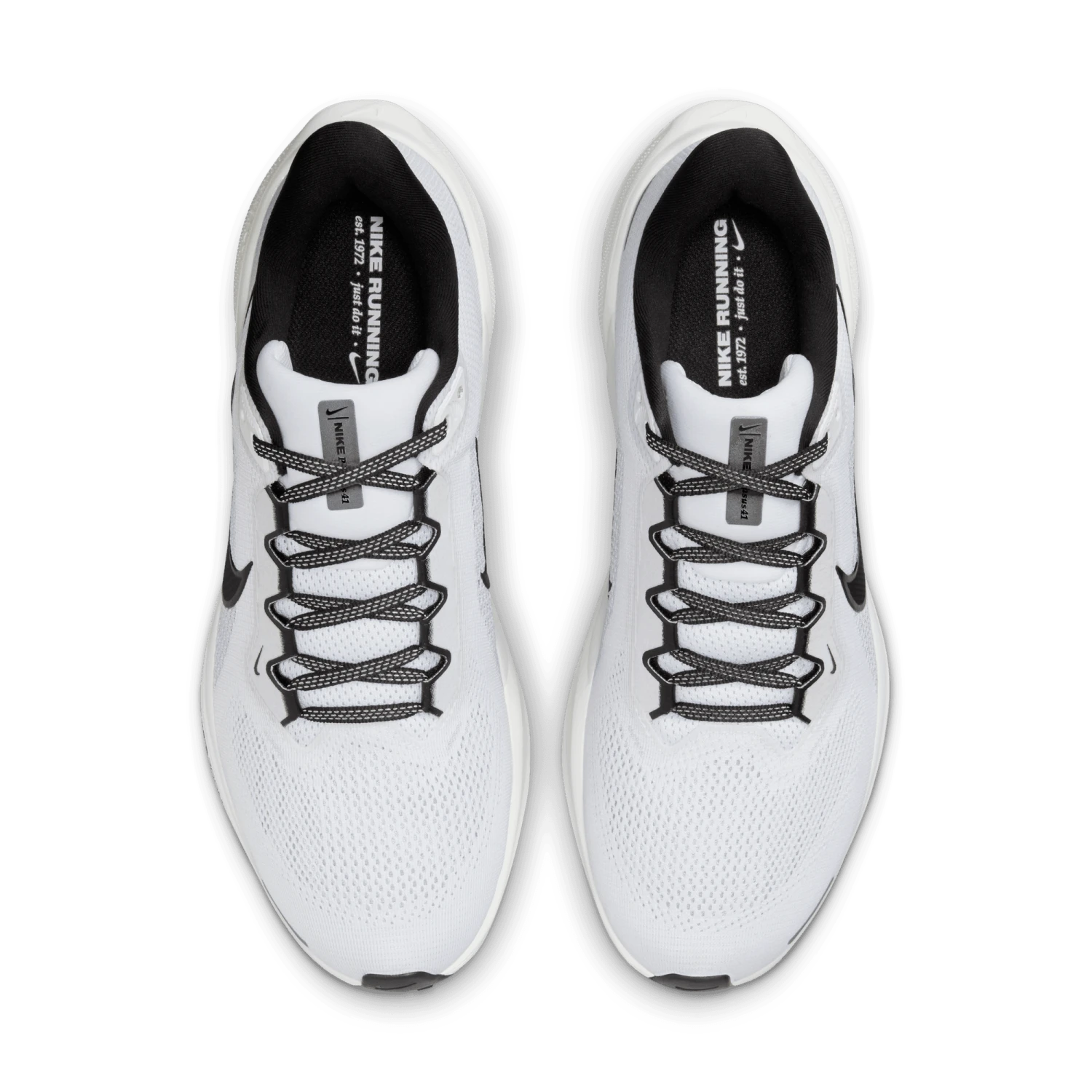Nike Men's Pegasus 41 (105 - White/Black-Pure Platinum-Summit White) 8 Nike Men's Pegasus 41 (105 - White/Black-Pure Platinum-Summit White) - Image 8