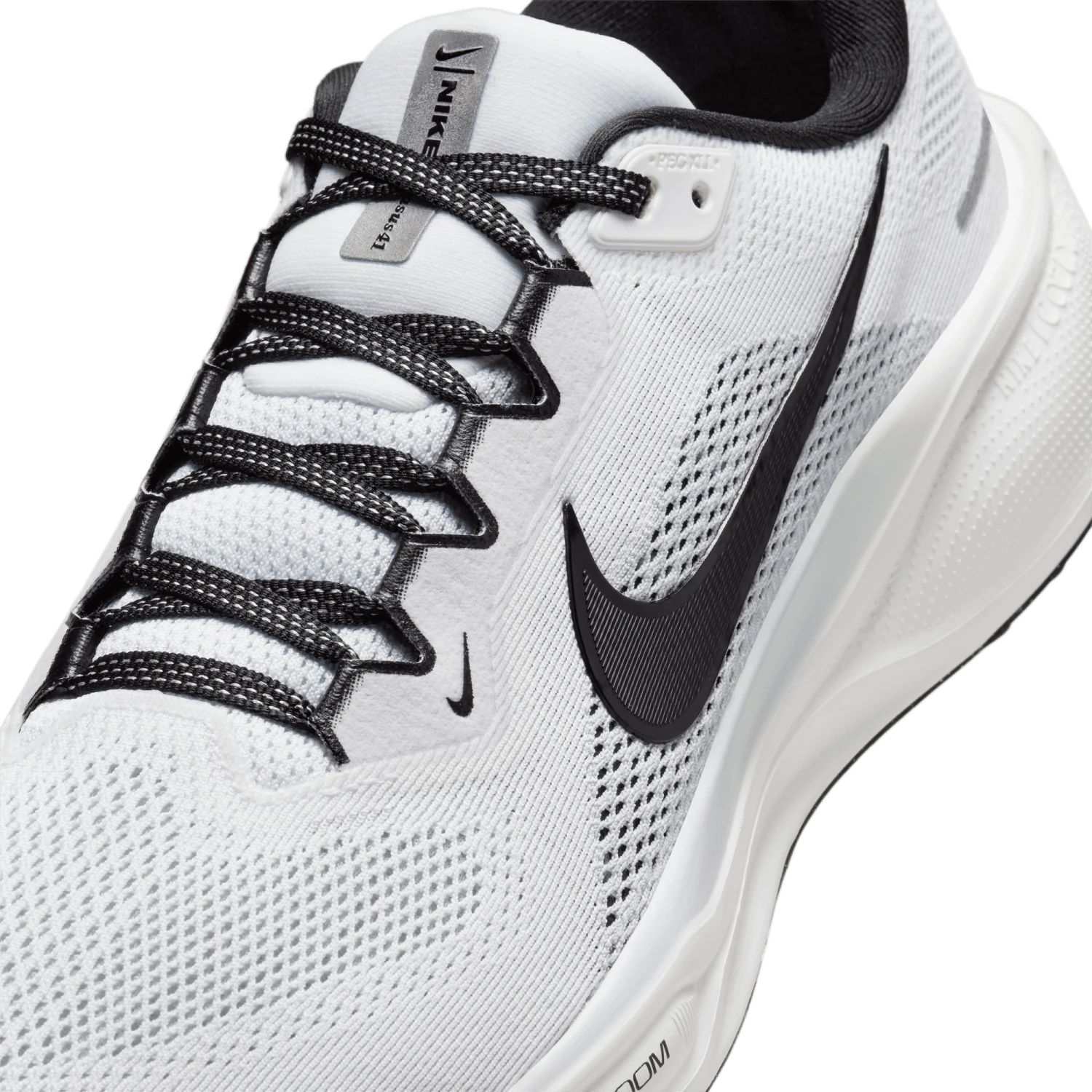Nike Men's Pegasus 41 (105 - White/Black-Pure Platinum-Summit White) 4 Nike Men's Pegasus 41 (105 - White/Black-Pure Platinum-Summit White) - Image 4