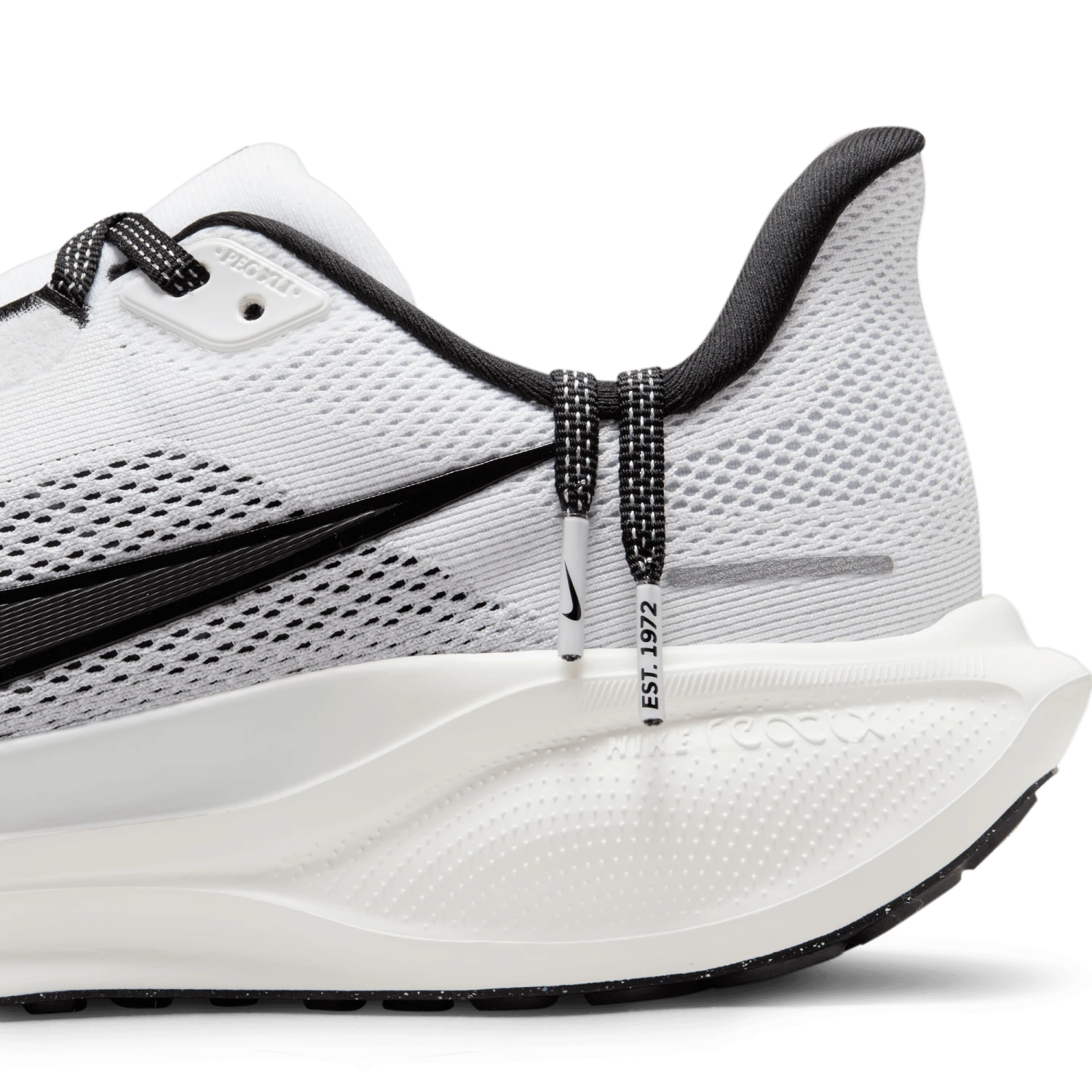 Nike Men's Pegasus 41 (105 - White/Black-Pure Platinum-Summit White) 6 Nike Men's Pegasus 41 (105 - White/Black-Pure Platinum-Summit White) - Image 6