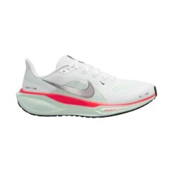 Nike Men's Pegasus 41 (115 - White/Metallic Silver-Barely Green)