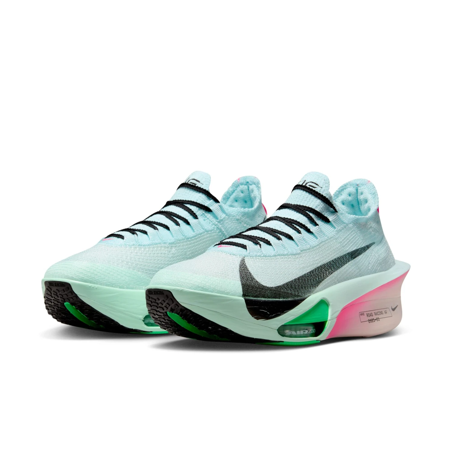 Nike Men's Alphafly 3 (400 - Glacier Blue/Black-Mint Foam-Green Shock) 3 Nike Men's Alphafly 3 (400 - Glacier Blue/Black-Mint Foam-Green Shock) - Image 3