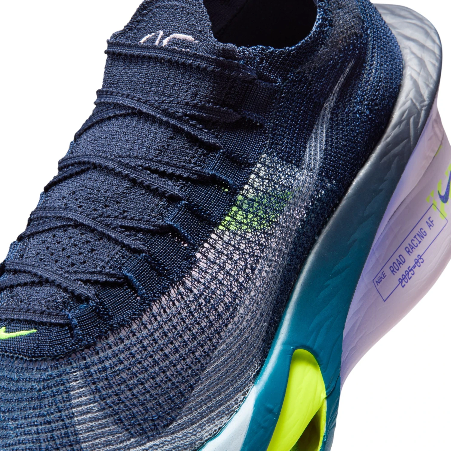 Nike Men's Alphafly 3 (401 - Obsidian/White-Doll-Persian Violet) 5 Nike Men's Alphafly 3 (401 - Obsidian/White-Doll-Persian Violet) - Image 5