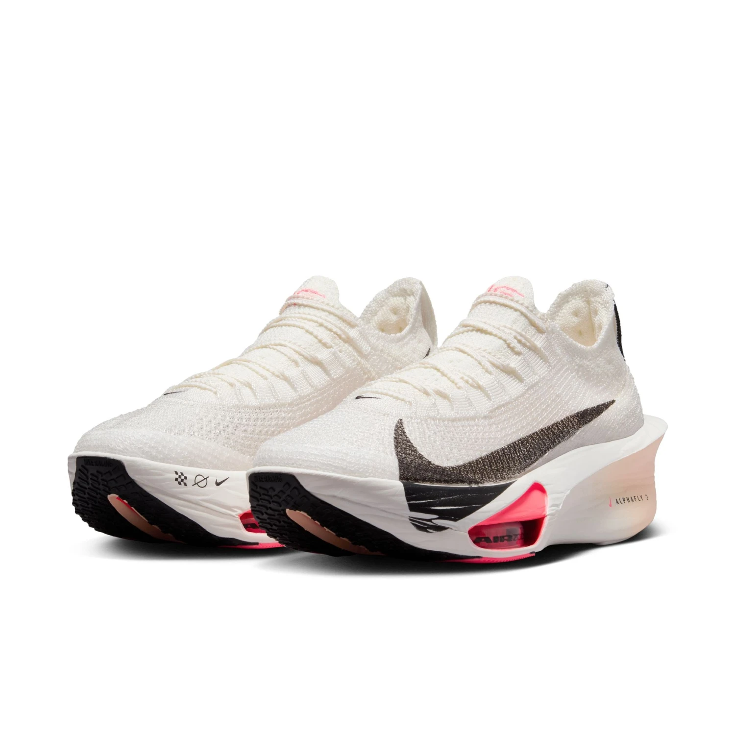 Nike Women's Alphafly 3 (103 - Sail/Black-Crimson Tint-Guava Ice) 3 Nike Women's Alphafly 3 (103 - Sail/Black-Crimson Tint-Guava Ice) - Image 3