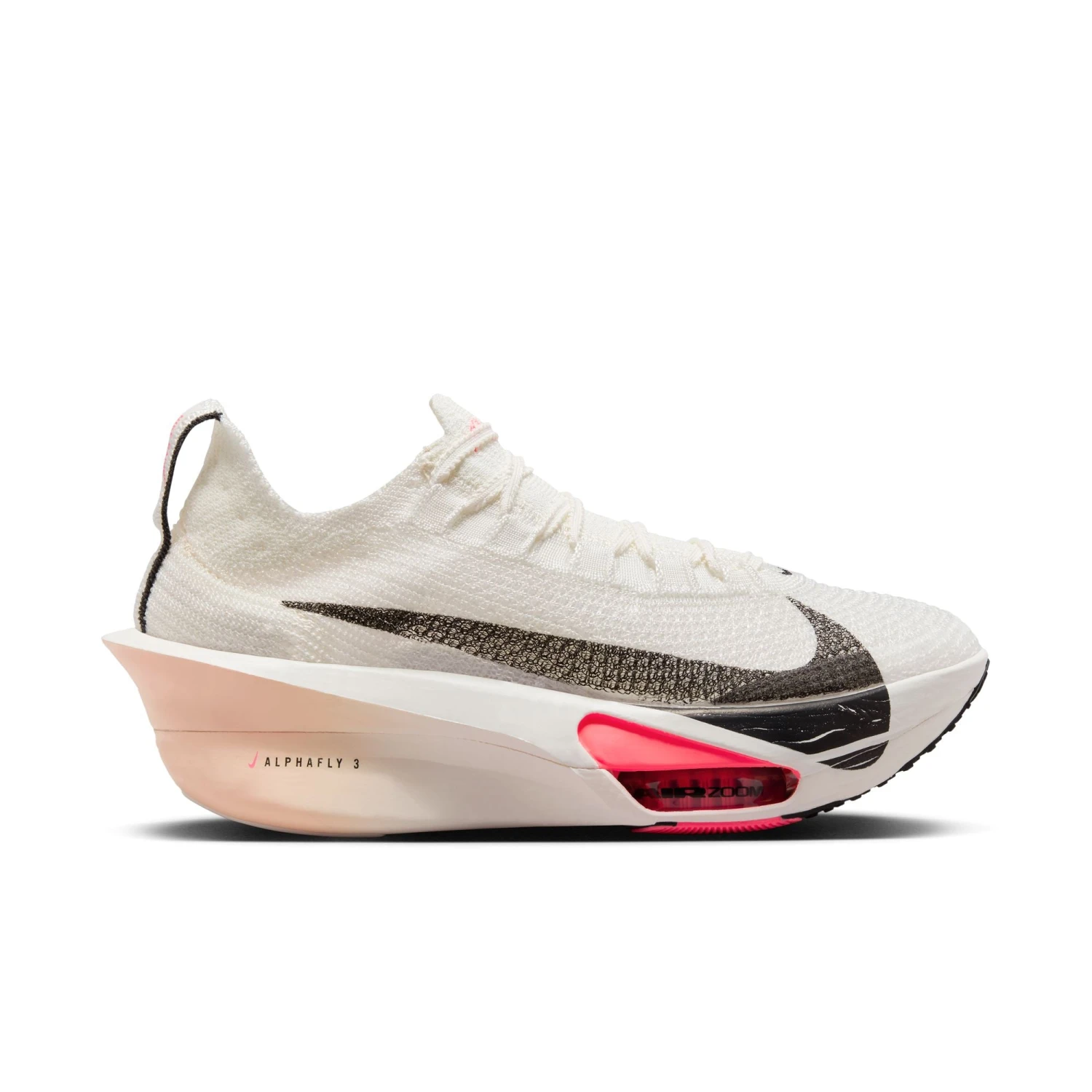 Nike Women's Alphafly 3 (103 - Sail/Black-Crimson Tint-Guava Ice) 1 Nike Women's Alphafly 3 (103 - Sail/Black-Crimson Tint-Guava Ice)