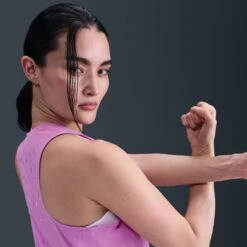 Nike Women's AeroSwift DRI-FIT ADV Running Singlet (532 - Rush Fuchsia/Aster Pink/Green Shock) -TCRunning Shop AURORA FN2504 532 PHSYMG02 2000