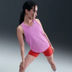 Nike Women's AeroSwift DRI-FIT ADV Running Singlet (532 - Rush Fuchsia/Aster Pink/Green Shock) -TCRunning Shop AURORA FN2504 532 PHSYMG03 2000