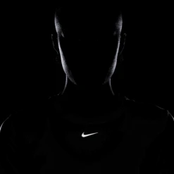 Nike Women's One Classic Dri-FIT Short-Sleeve Top - White/Black -TCRunning Shop AURORA FN2798 100 PHSYM200 2000