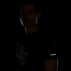 Nike Men's DRI-FIT Energy Rise 365 Short-Sleeve Running Top (010 - Black/Hyper Royal/Hyper Royal) -TCRunning Shop AURORA FN3294 010 PHSYM200 2000