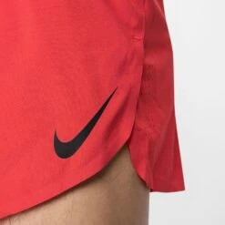 Nike Men's Aeroswift Dri-FIT ADV 2" Brief-Lined Running Shorts (696 - LT Crimson/Black) -TCRunning Shop AURORA FN3349 696 PHSYM002 2000
