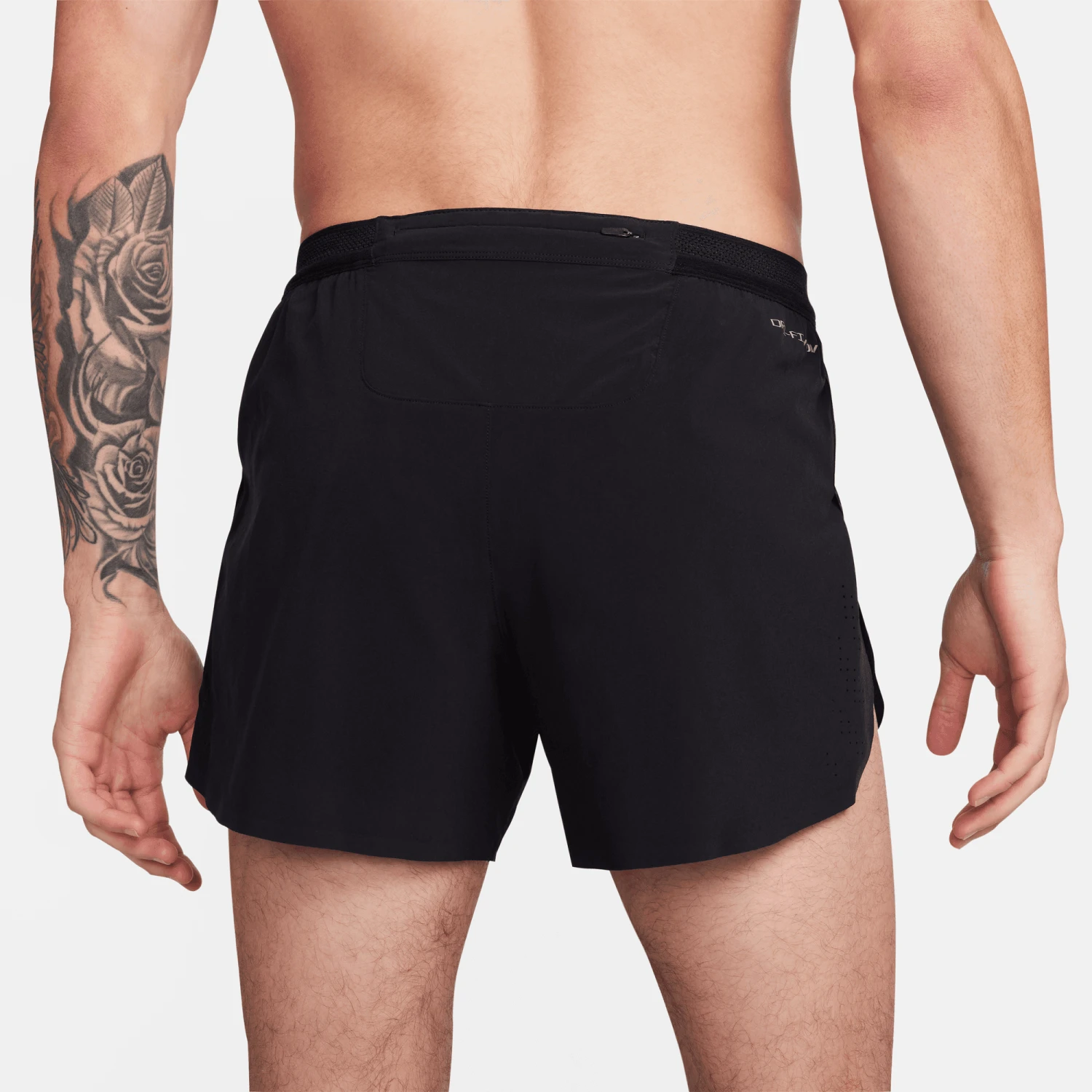 Nike Men's Aeroswift DRI-FIT ADV 4" Brief-lined Running Shorts (010 - Black/Summit White) 4 Nike Men's Aeroswift DRI-FIT ADV 4" Brief-lined Running Shorts (010 - Black/Summit White) - Image 4