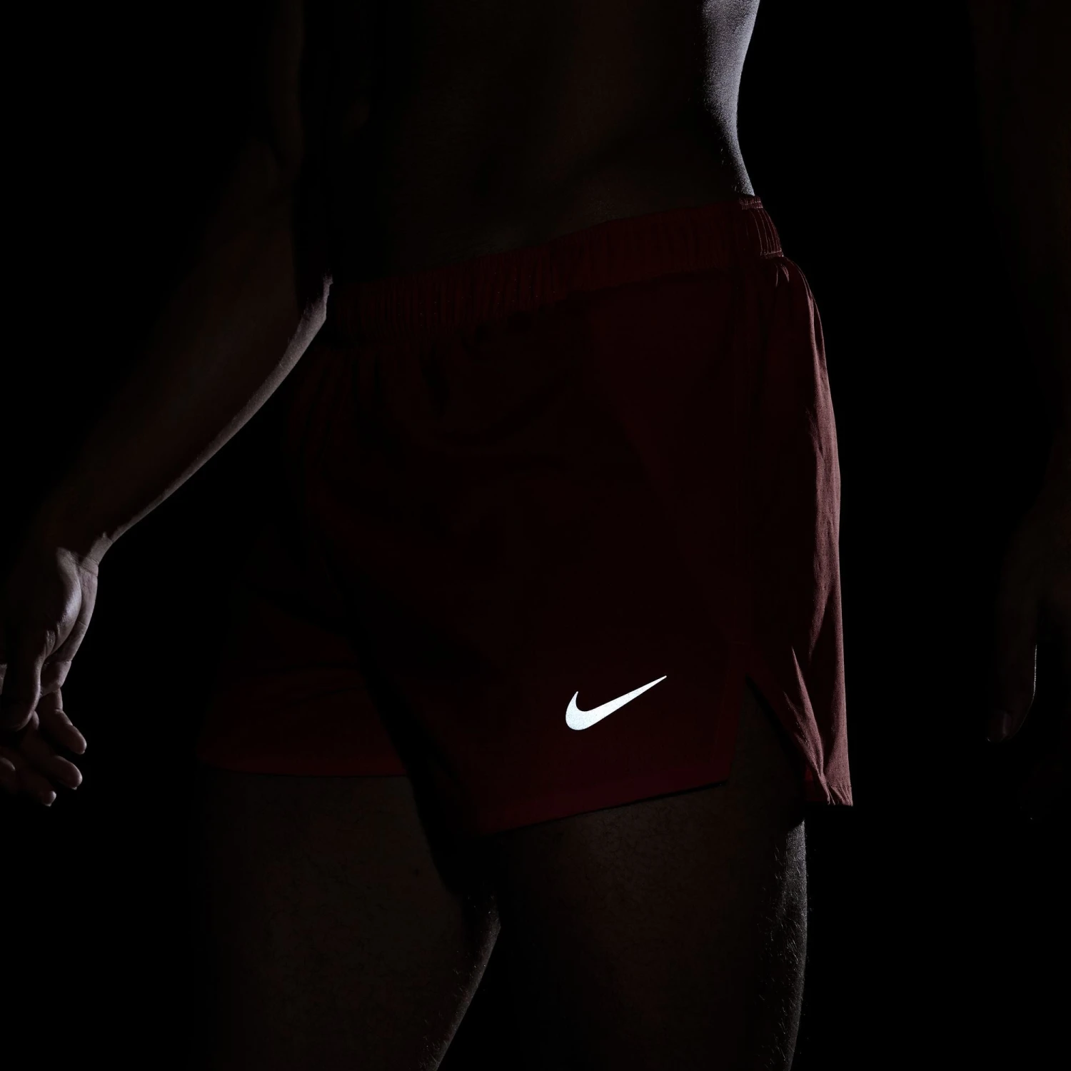 Nike Men's Dri-FIT Fast 3" Brief-Lined Running Shorts (696 - LT Crimson/Black/Reflective Silver) 7 Nike Men's Dri-FIT Fast 3" Brief-Lined Running Shorts (696 - LT Crimson/Black/Reflective Silver) - Image 7